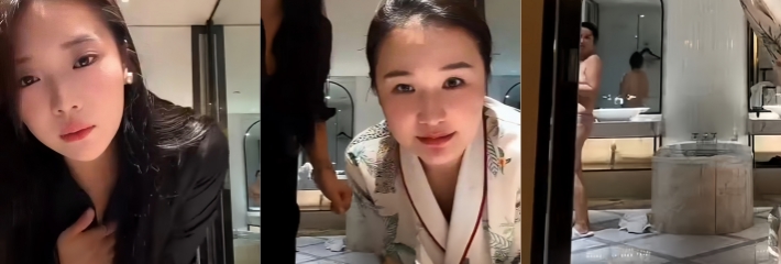 女主播在浴室直播 闺蜜裸体出镜观看的人数增多 结果没开心几秒直播间被封了!