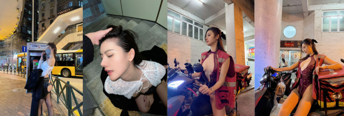 秀人网女神“阿朱”每天都在日常刺激拍摄视频遭流出，情趣皮衣样样都有！