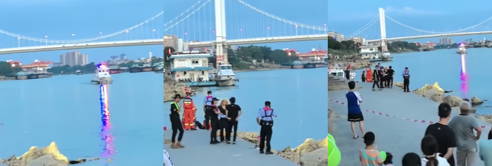 广西贵港大东码头发生悲剧 女子不慎落水遭冷漠围观 错失救援后不幸遇难