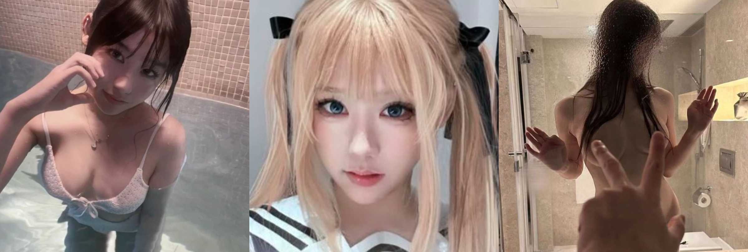 抖音清纯甜妹 兔兔狗 推特当福利姬卖肉 账号及大尺度福利照曝光