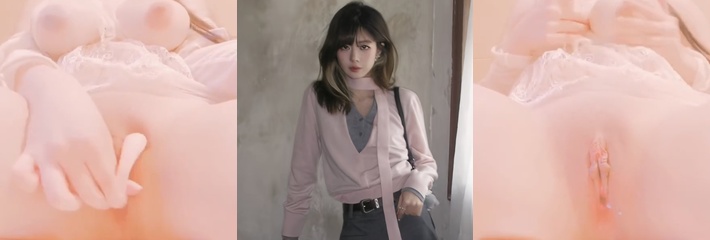 抖音巨乳网红 豚豚 粉嫩豪乳舌钉齐出 揉奶扣逼的极致诱惑