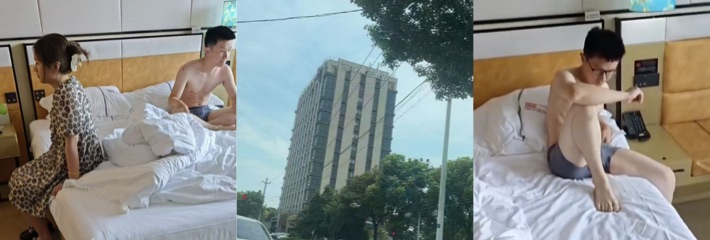 宁波市 一刚结婚美女出轨被抓现行 老公带摩友堵酒店 小伙坐在床边懵逼中!