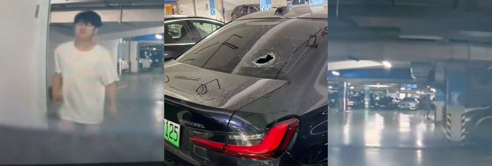 四川中江浅水湾小区少年狂砸200辆豪车 迈巴赫保时捷无一幸免