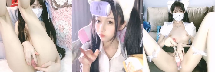 校花级美少女 黎酱不爱吃青菜 下海大尺度直播 道具自慰 高潮抽搐狂喷水 这颜值是真的高!