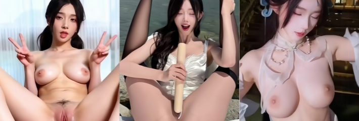 抖音网红御姐 小埋姐姐 AI脱衣福利流出 巨乳白虎穴 化身榨精女神