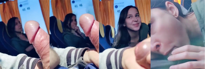 俄罗斯坐车故意露出鸡巴，俄罗斯美女主动就含上了，太过瘾了吧