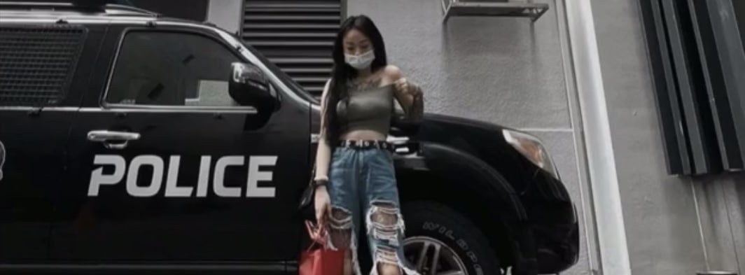 紋身女KOL不雅片流传_疑遭前任报复已报警