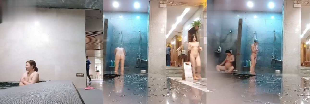 偷拍大神 女浴室 安装摄像头 泡汤少妇光身嬉戏补妆一览无遗