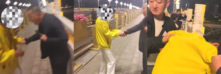 太原迎泽桥醉酒男欲跳河 三路人合力勇救轻生者 温暖龙城