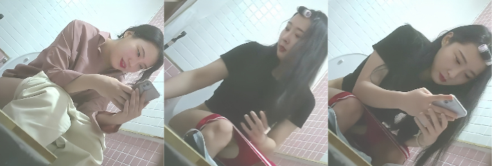 高校女厕前景偷拍 金发学妹阴毛茂盛隔纸按压阴蒂全程诱惑