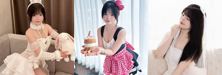 推特萝莉淫妻 三岁小宝宝 VIP新作上线 巨乳小兔女骑乘榨精