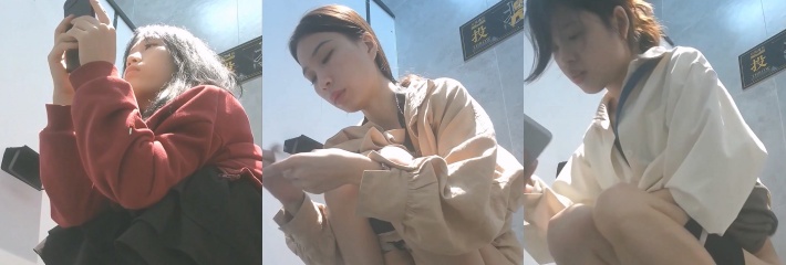 高校全景厕拍 学妹扎马步尿尿 粉嫩鲍鱼一张一合水光闪闪！