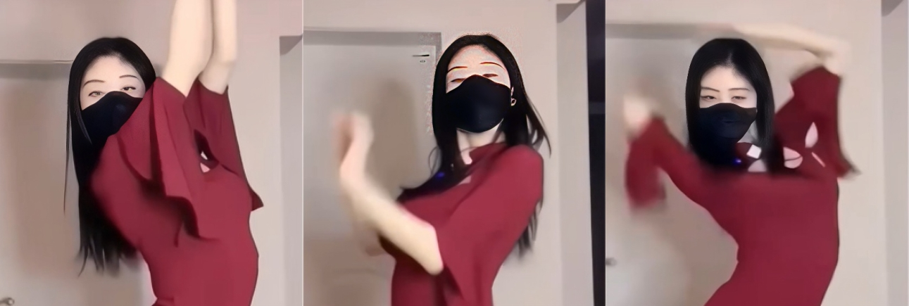 抖音网红 莉莉学姐 定制大尺度露内骚舞 透视内裤扭腰摇臀淫水直流