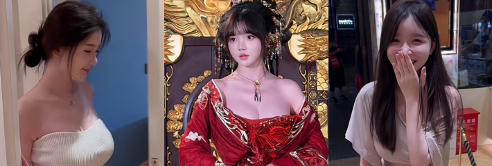 抖音百万网红 糯美子 成功转型短剧演员 早期大尺度自慰合集全曝光！