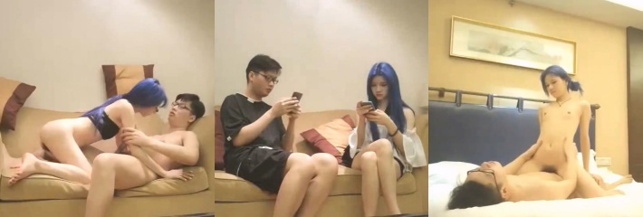 约会一个二次元的大长腿清纯小姐姐 从后面狠狠撞击抽插！