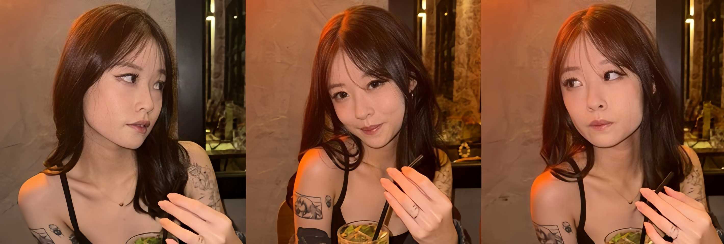 海外留学生 爱丽丝 性感纹身小妹全裸自拍 丰乳翘臀对镜热舞