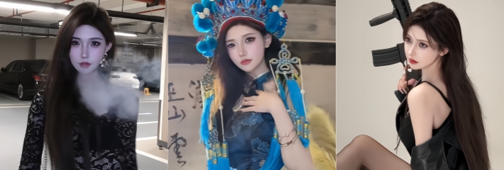 抖音30万粉丝网红 oe1 直播整活闪现露点 白花花的奶子大方展示 流量密码掌握得明明白白