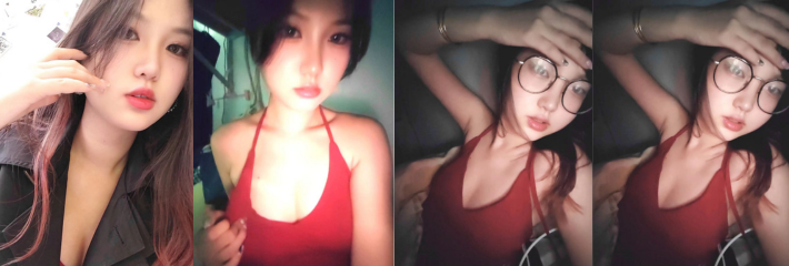 在校大学生女友与男友全裸骚聊视频流出，大奶眼镜女友搔首弄姿诱惑小男友