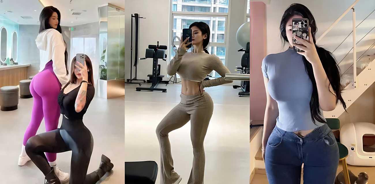 抖音肉感骚货美母狗 亚亚亚辰 蜜桃肥臀疯狂摇摆，巨乳荡漾让人血脉喷张，好想狠狠的干她一炮！
