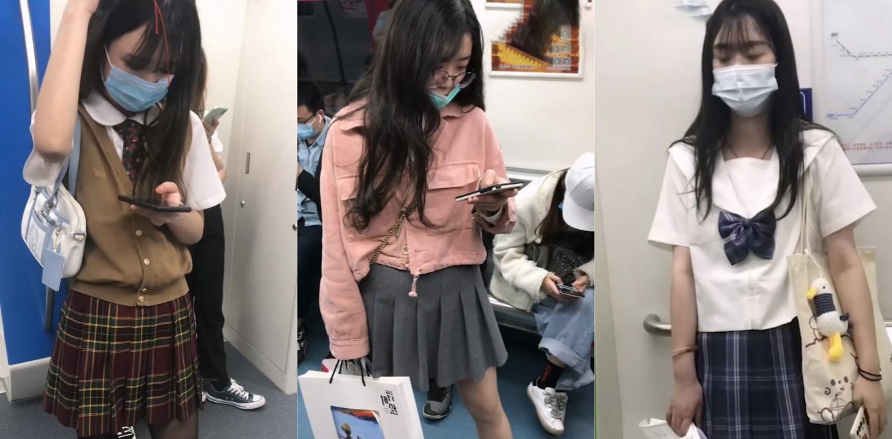 户外偷拍大神 跟拍抄底年轻学妹短裙合集全曝光 你敢用闪光这么贱地拍学妹吗？