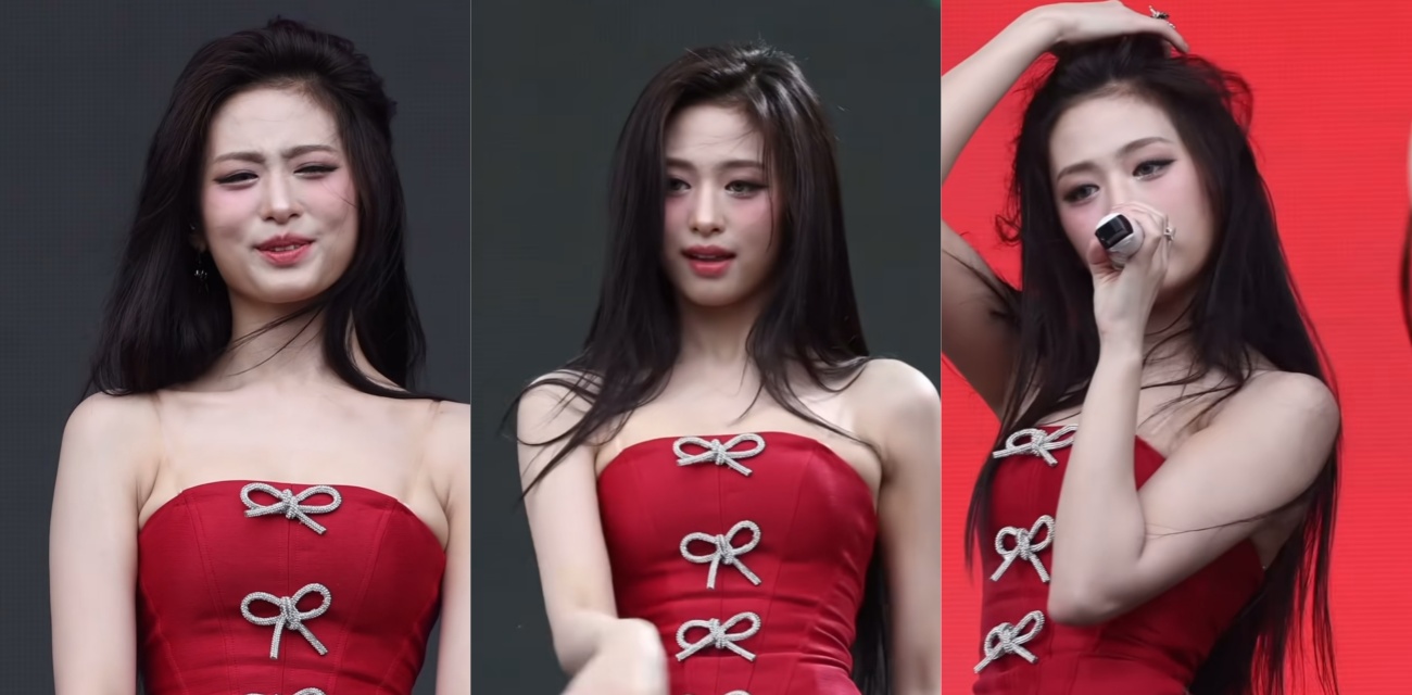 19岁BABYMONSTER 郑雅贤 巡演抹胸装走光 舞台上乳晕边缘若隐若现引全网狂热围观！