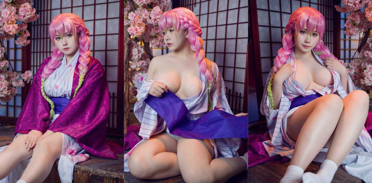 极品甜妹福利视频流出 身穿性感和服cosplay鬼灭之刃 极品巨乳看的人下面硬爆了！