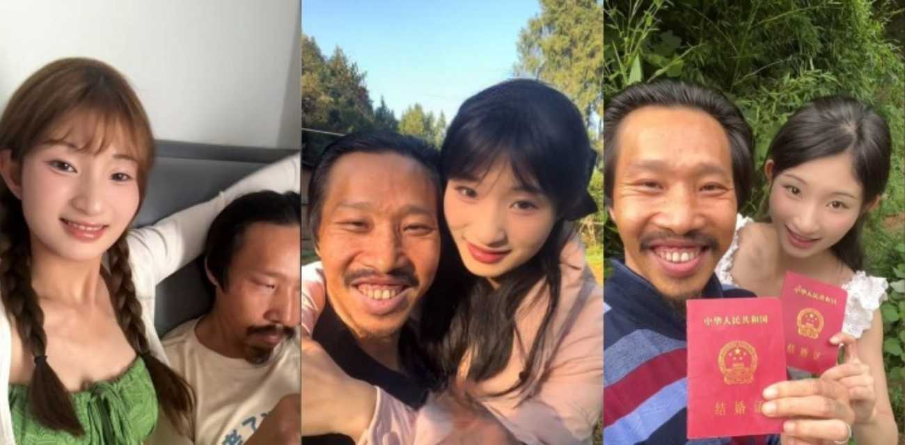 抖音网红 阿宇夫妇 被曝出乱伦大瓜 老夫少妻竟是亲父女 性爱视频被网友扒光！