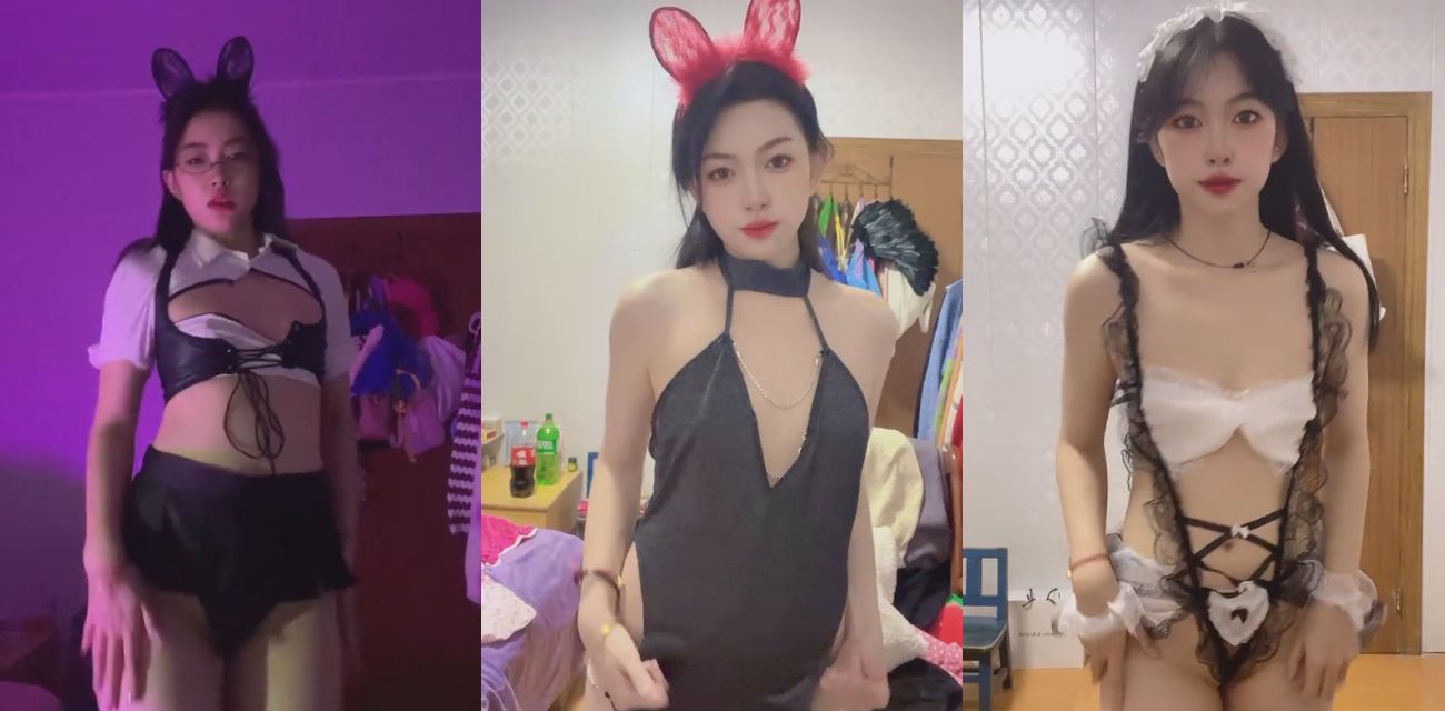 推特网红 子子喜 抖音风性感裸舞 各种情趣装层出不穷 抖奶甩臀骚态尽显！