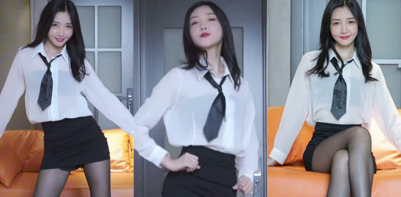OL制服诱惑同人PMV 包臀裙黑丝极品混剪 B站舞蹈区女神拼接 永远的神！