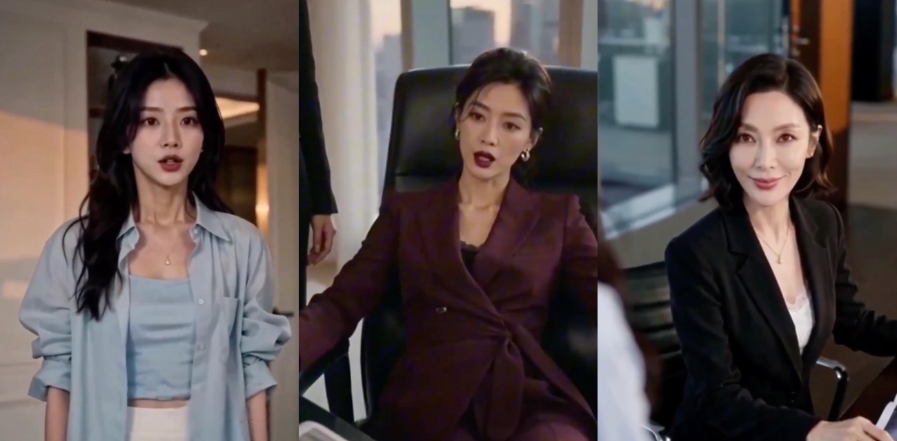AI成人短剧时尚禁果1-8集 职场新人被老板潜规则从抗拒到享受被操到高潮不断最终上位