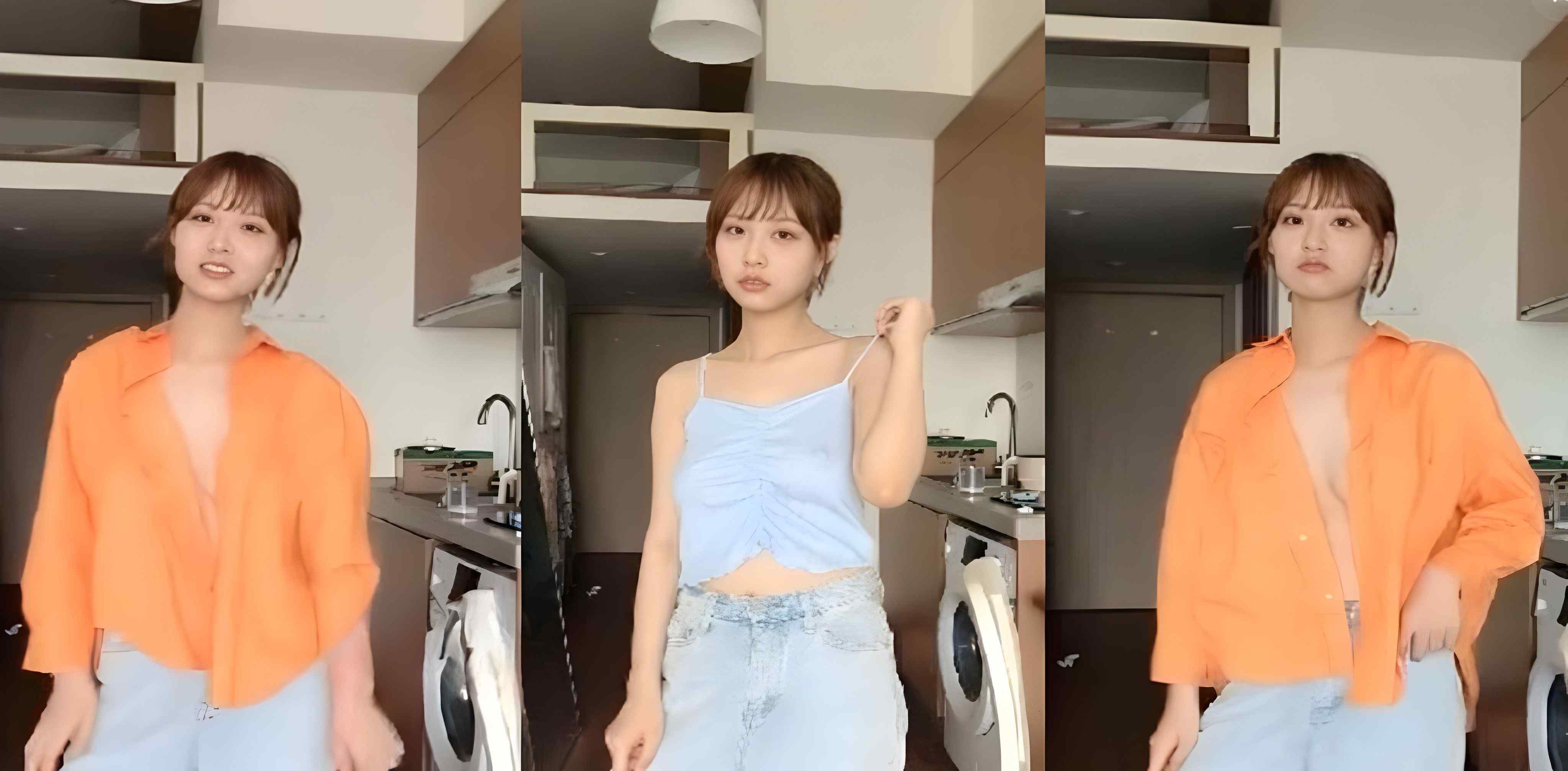 抖音百万粉网红 一醒 被金主调教到腿软 厨房私密视频全泄露 奶子乱颤反差到极点
