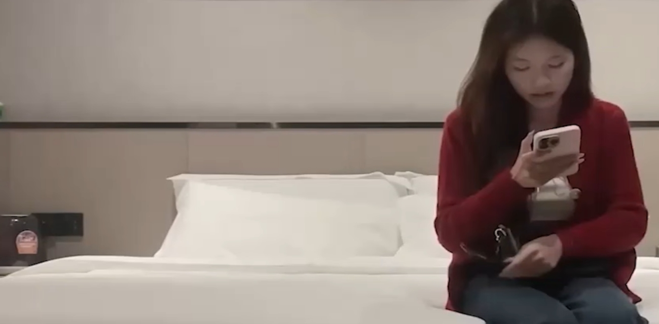 探花大神 欧阳克 约炮红衣长发美女 初次尝试下海从害羞到全裸跪舔后入猛干！