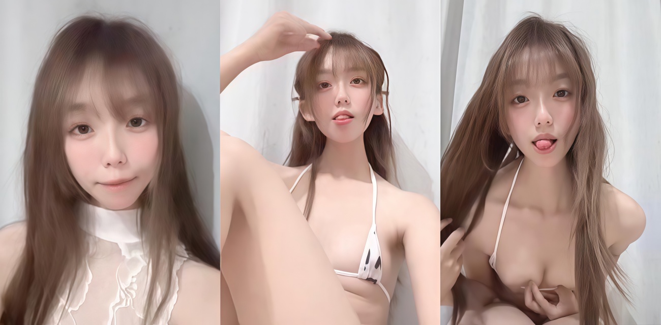 高颜值精神小妹被黄毛男友调教 穿情趣圣诞制服边打游戏边被无套猛操中出