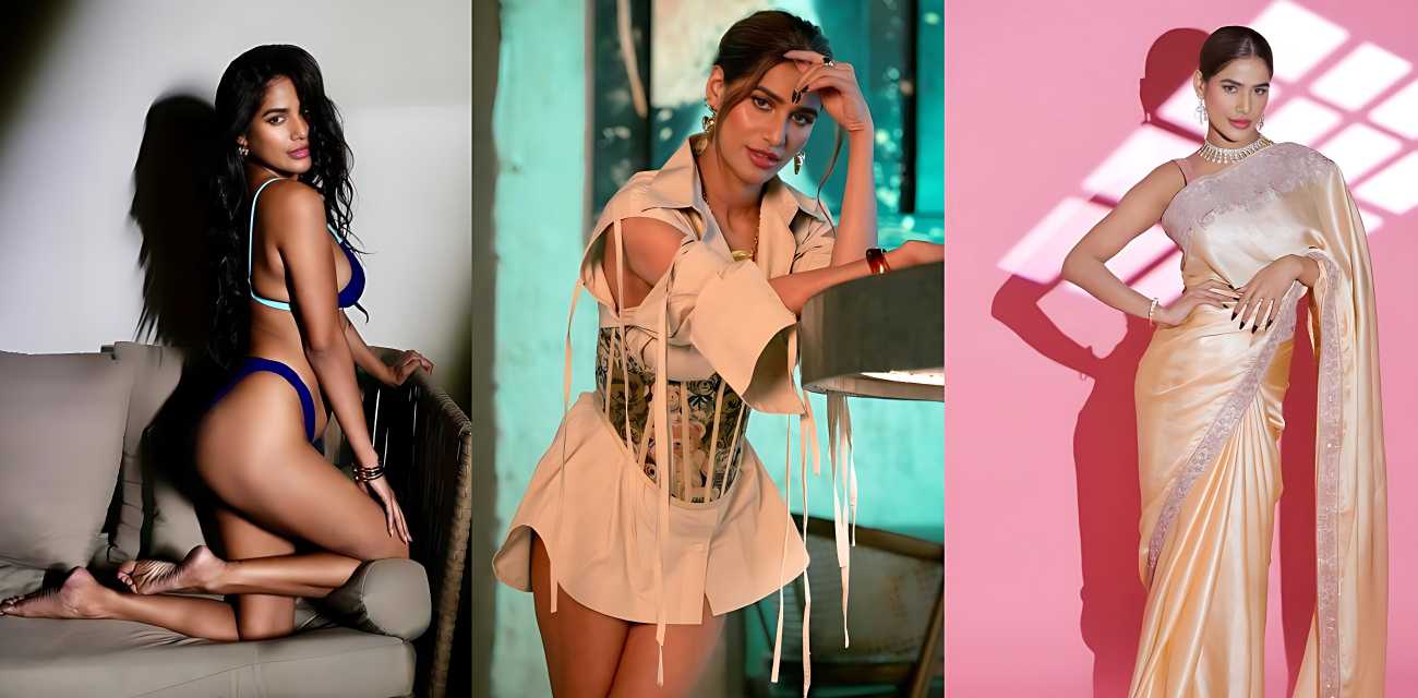 印度性感国民女神 波南·班代 (Poonam Pandey）与印度官员大尺度性爱视频曝光，奶子像假的不够是又挺又大，不光韩国有财阀印度也有