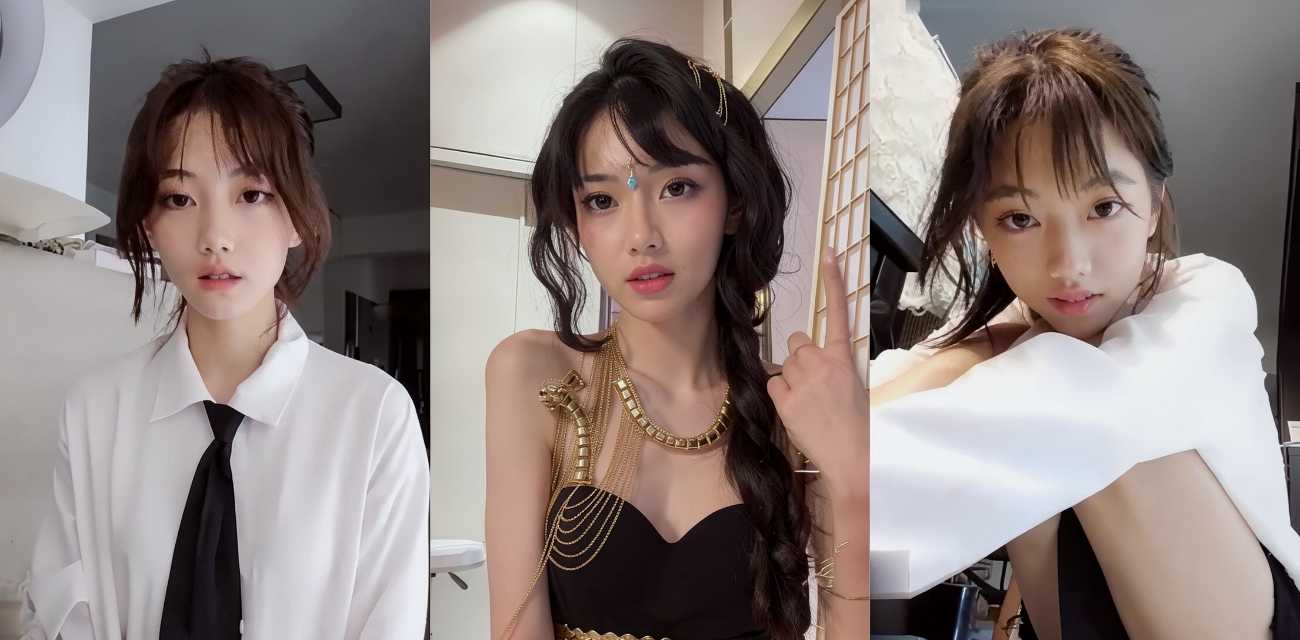 抖音网红 比奇堡名媛贺子涵 直播给榜一大哥看嫩穴 被母亲撞见后吵着要报警 视频流出全网疯传！