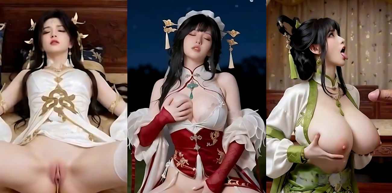 AI短剧 绝世仙宗 绝美师尊高冷师姐软萌师妹轮流侍奉 师妹初夜被温柔破开