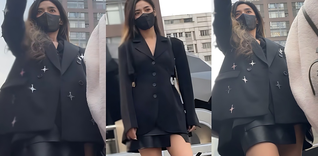 黄发御姐美女街头逛街被偷拍白色小内裤 清纯外表下藏着骚劲太勾人了！