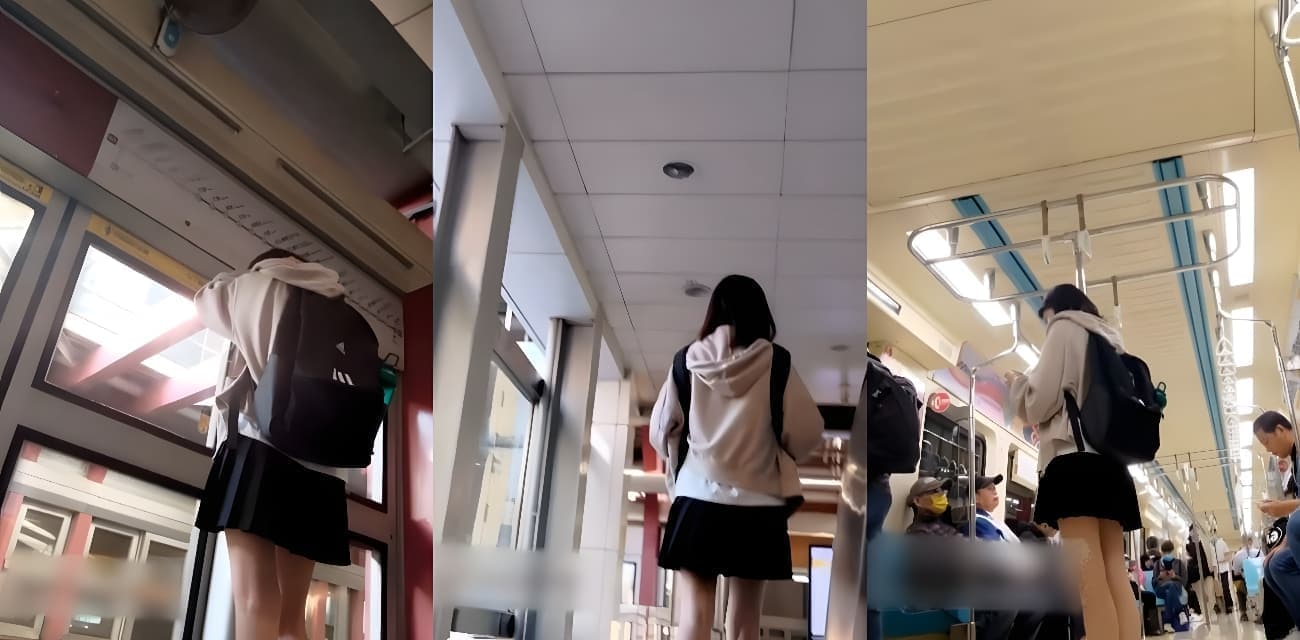 偷拍大神尾随前台妹子发现没穿内裤的无毛嫩逼 嫩得让人当场冲了！