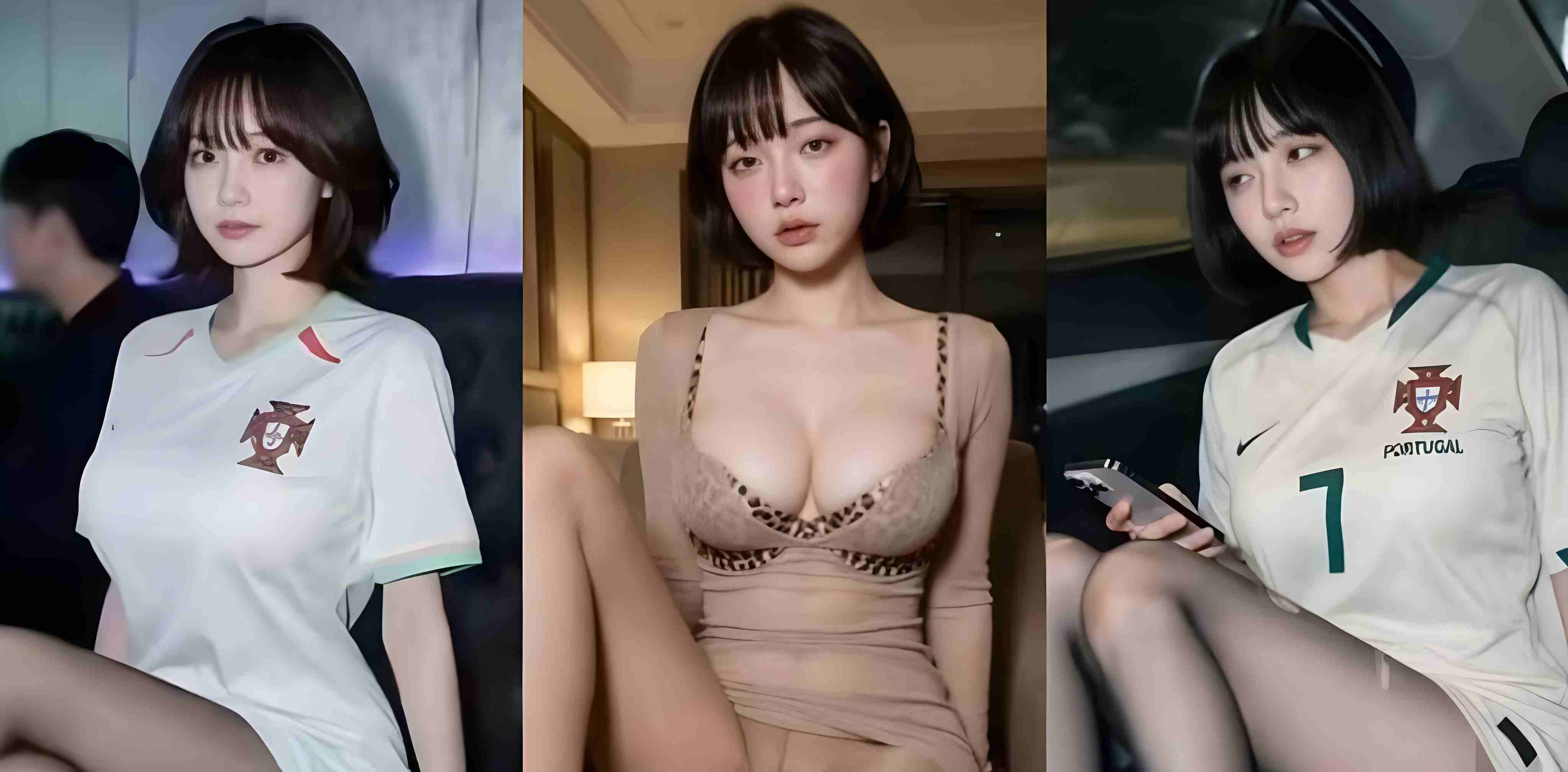 AI成人短剧 谎言 短发骚货借口看球KTV厕所被操 绿帽男友查岗查到崩溃 最后直接被当面绿
