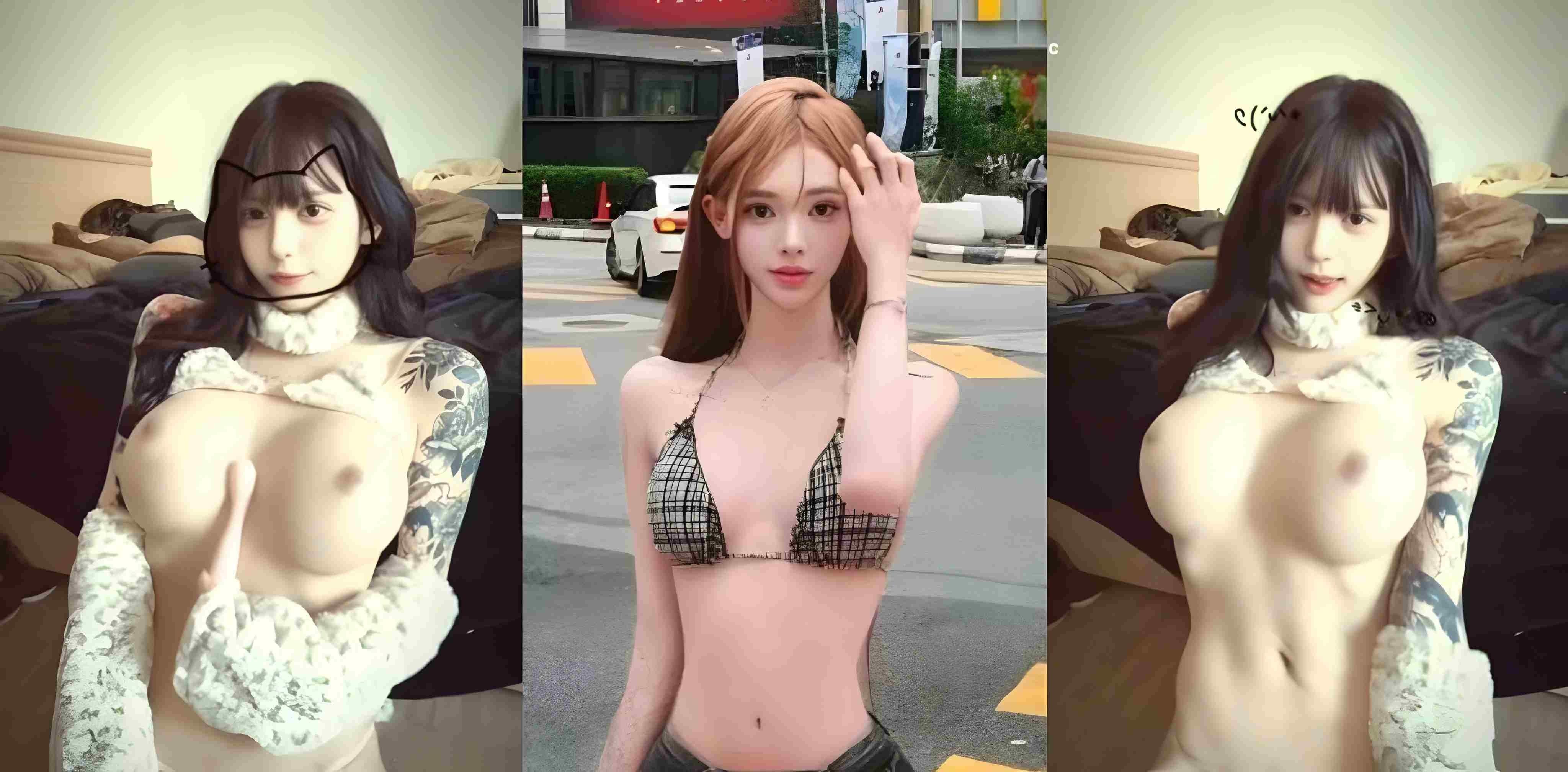 抖音网黄精神小妹 芙妮 人设崩塌 早年福利姬下海黑历史被扒 搞怪形象彻底玩完太刺激了