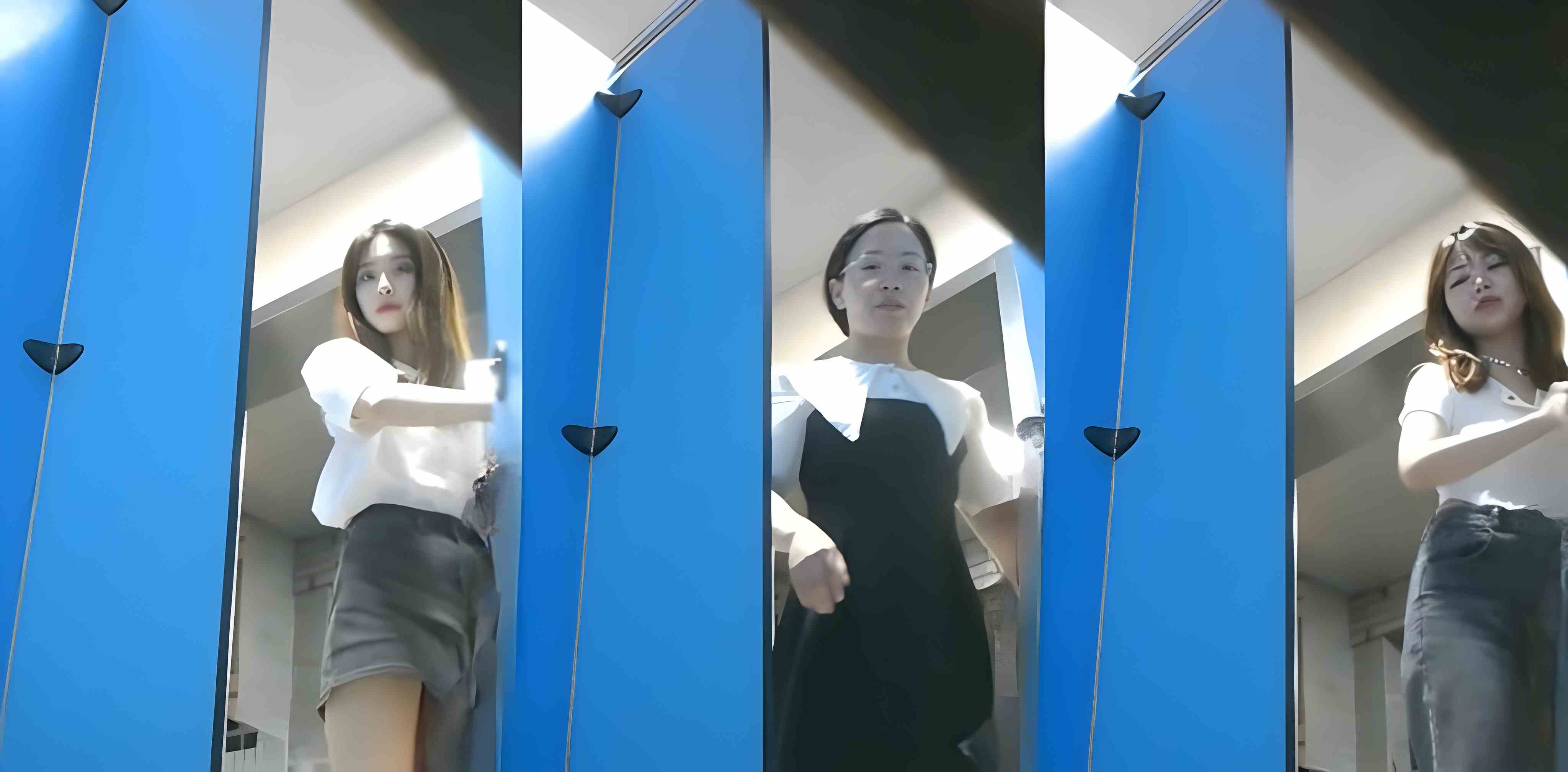 自拍偷拍 厕拍大神潜入艺校女厕 前后景偷拍极品学生妹 各种美穴一览无余 逼毛稀疏清晰可见