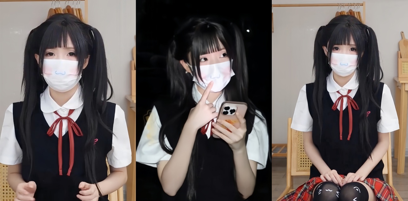糖心vlog萌宅卡JK黑丝白虎萝莉 化身成人玩具式用师 双穴开发深插中出内射