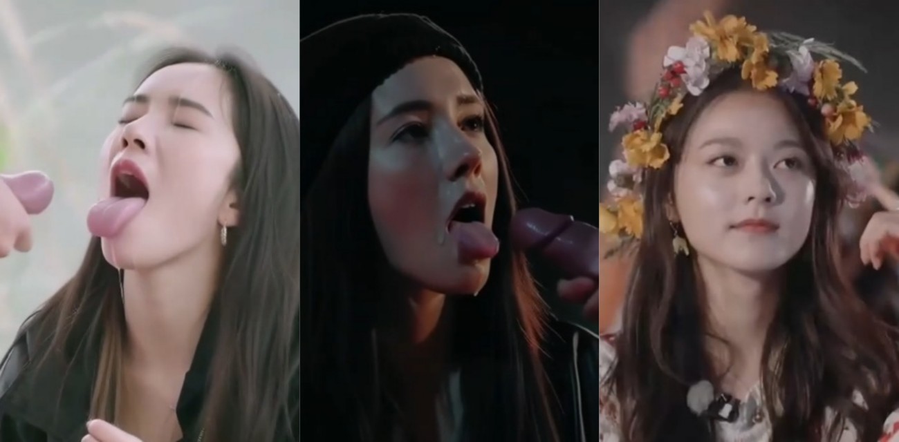 AI魔改综艺 花儿与少年 女明星杨幂马思纯刘敏涛张凯丽许晴 脱衣口交疯狂骑乘内射