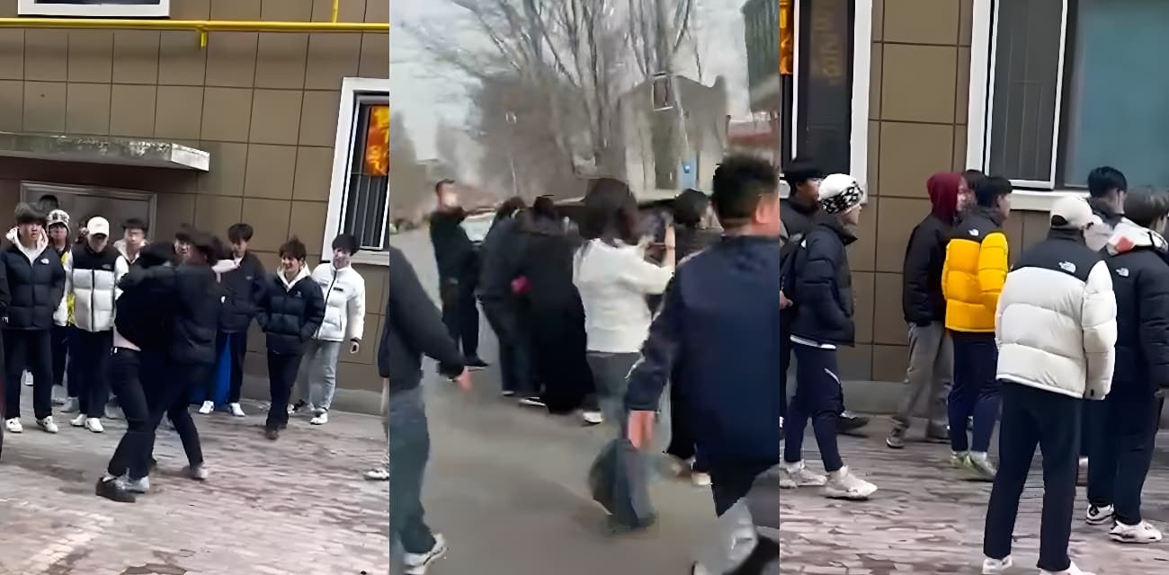 魏县车往镇郝村7男2女事件曝光 绿帽老公抓包老婆狂战7男闺蜜 全村怒火冲天 现场视频疯传！