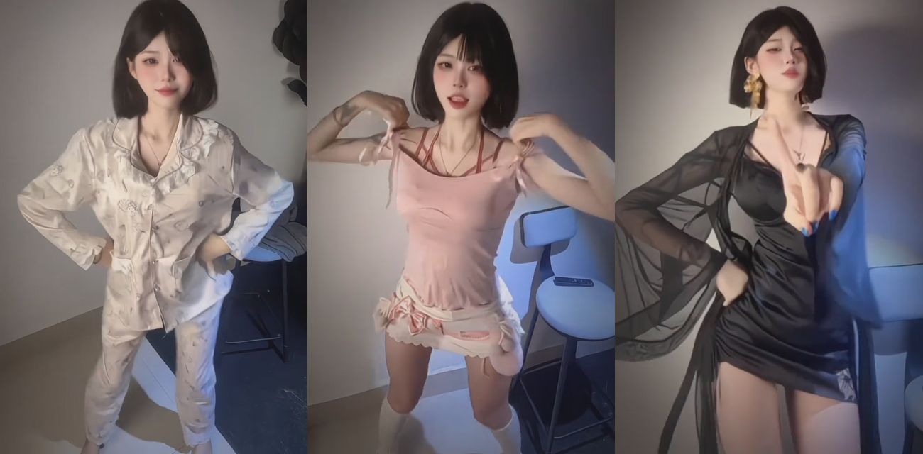 抖音167万粉丝网红 小哭包不哭 私人定制福利流出 纹身热舞美脚秀 黑丝性感美臀完美展示！