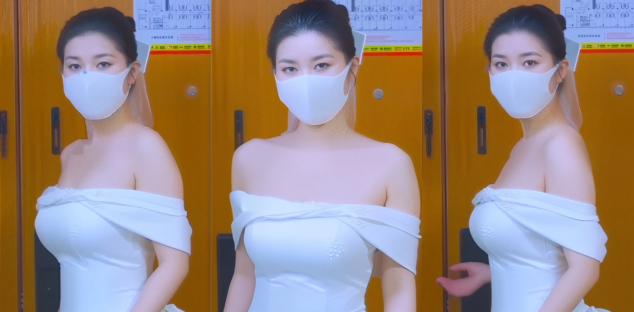寸止挑战 圣洁婚纱下的极品反差婊 姐姐穿着洁白婚纱跪在我面前 骚浪娇喘快射我身上！