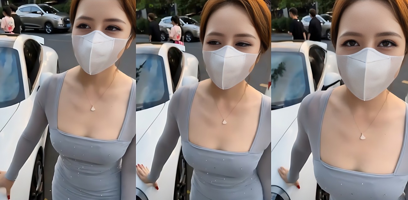 巨乳淫妻约炮金主视频曝光 肥臀少妇穿紧身黑丝包臀裙被金主保时捷车里揉大白奶又带回酒店镜前爆操！