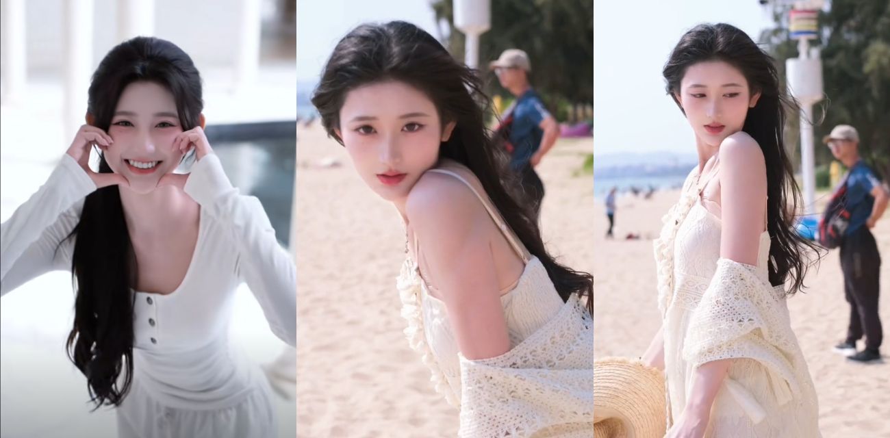 抖音网红 短剧女演员 杨珊子 潜规则视频曝光 骚婊子表面女神背地里给资方大佬废物鸡巴狂捅还要演戏陪笑 ！