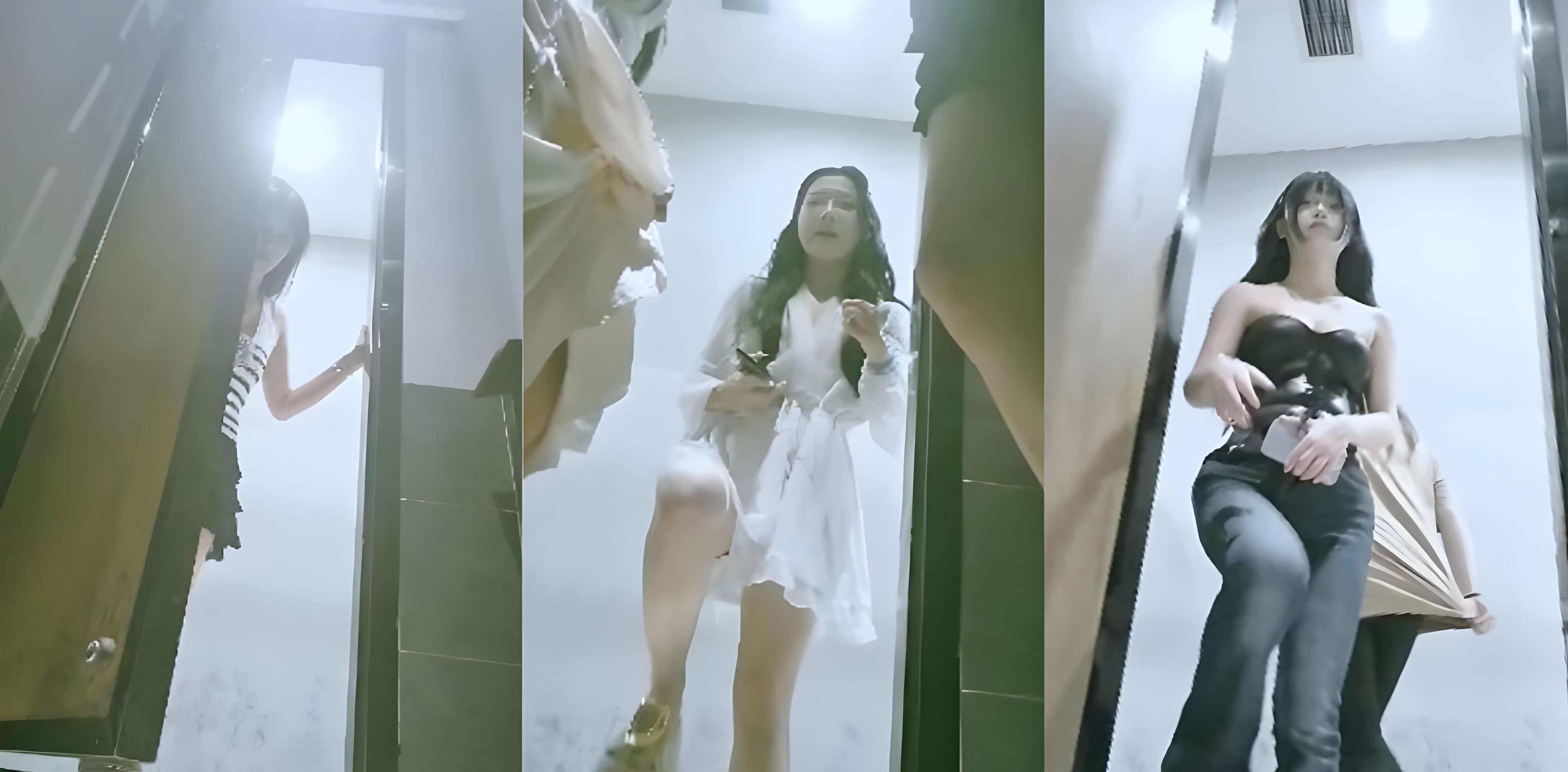 自拍偷拍系列 酒吧女厕视频流出 骚货醉酒后门半掩狂喷骚尿 路人视角偷窥简直太刺激
