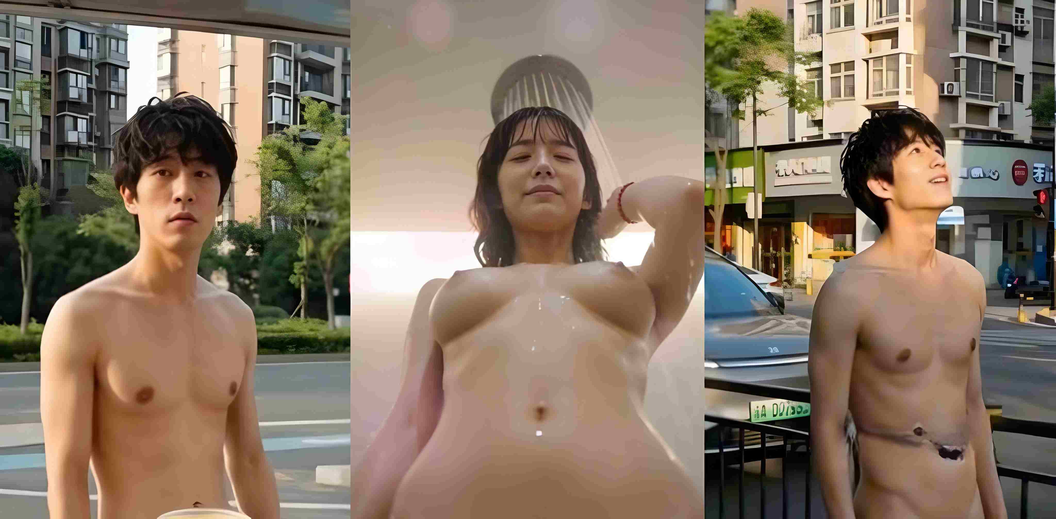 AI成人短剧 透明冰棒 获得透明人超能力 潜入女澡堂把鸡巴竟变成冰棒 被女神们争着狂舔